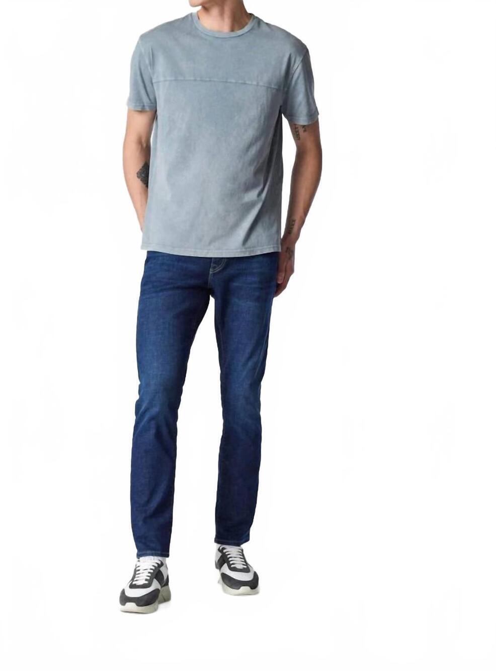 NEW MAVI jake slim leg jeans in mid organic move